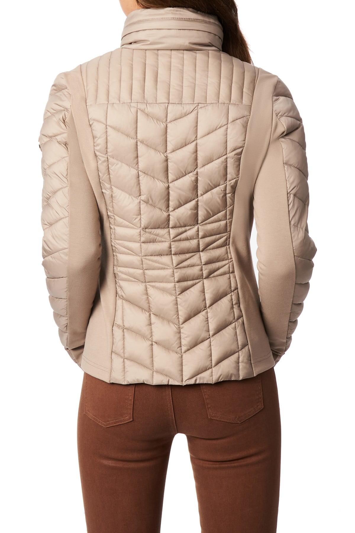 bernardo woven quilted jacket