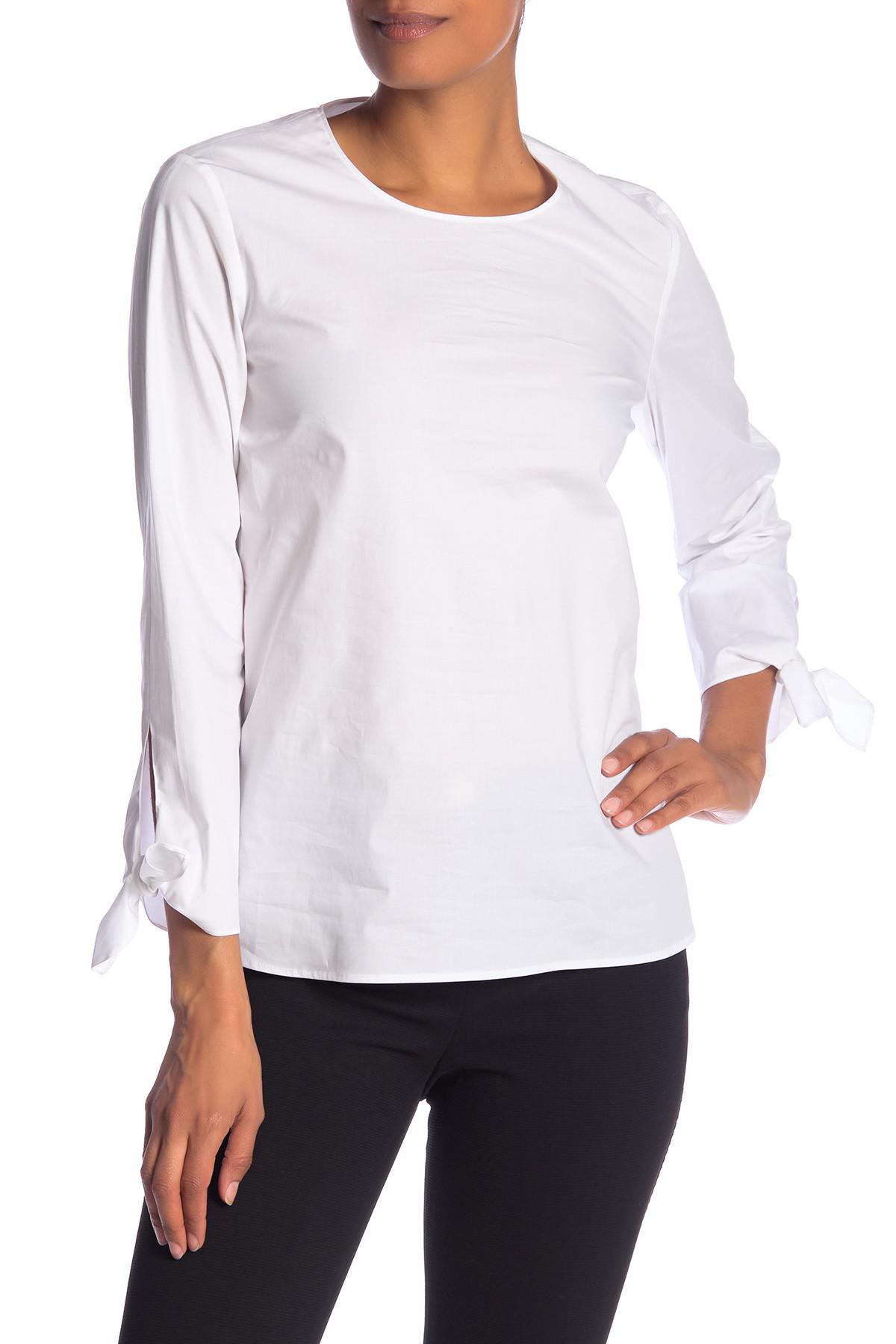 hugo boss long sleeve white