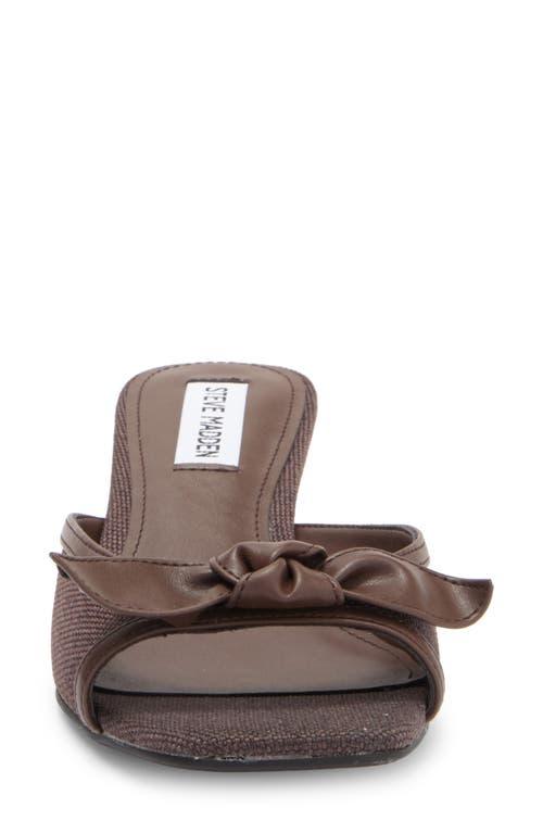 Steve Madden Calix Mule Sandal in Brown | Lyst