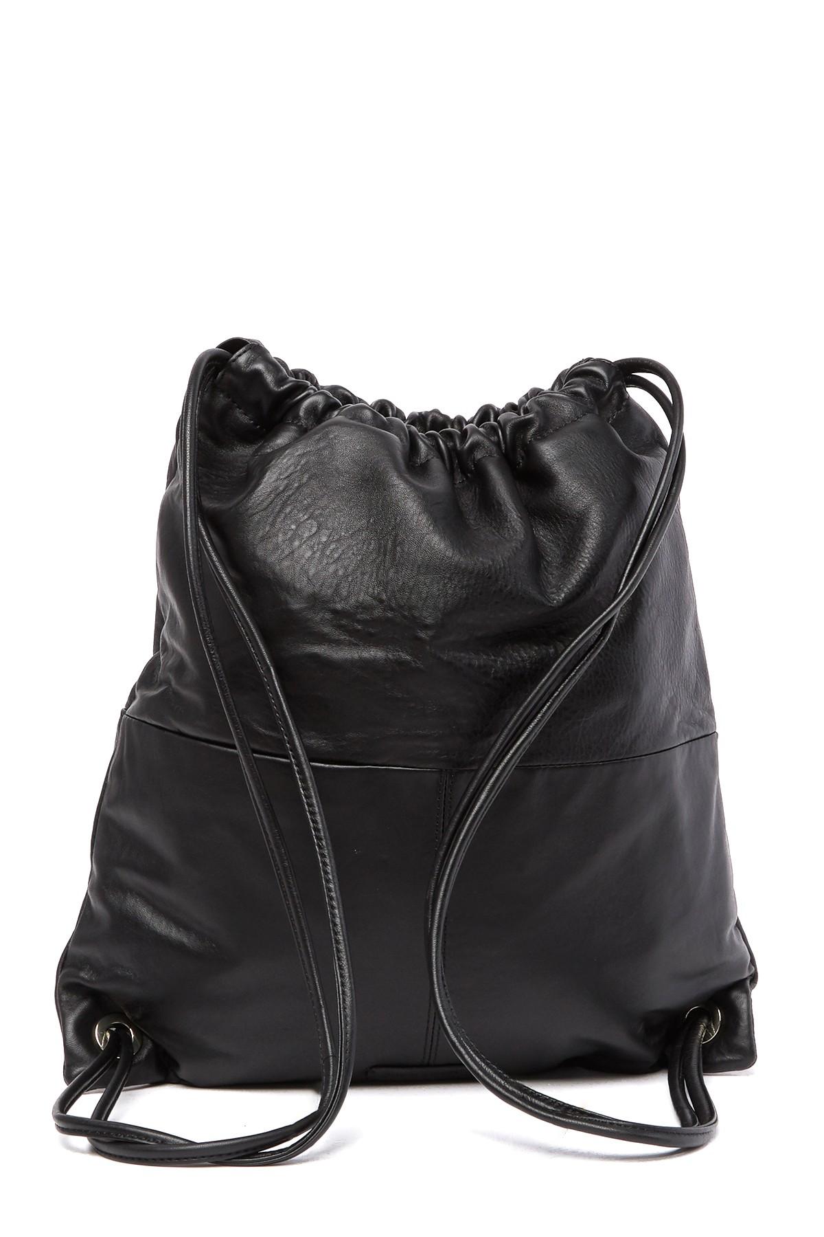 vince camuto black backpack