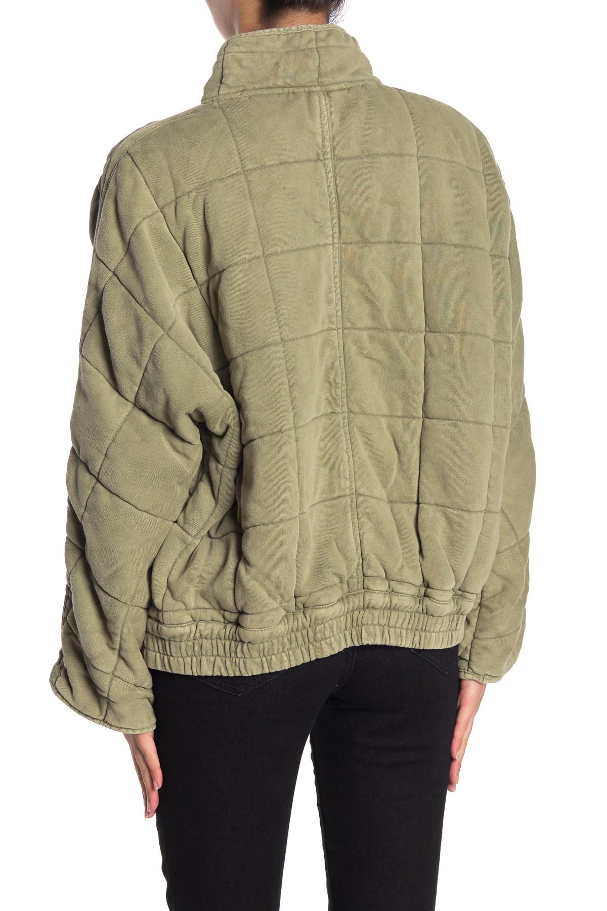 Free People Cotton Dolman Sleeve Quilted Jacket Lyst