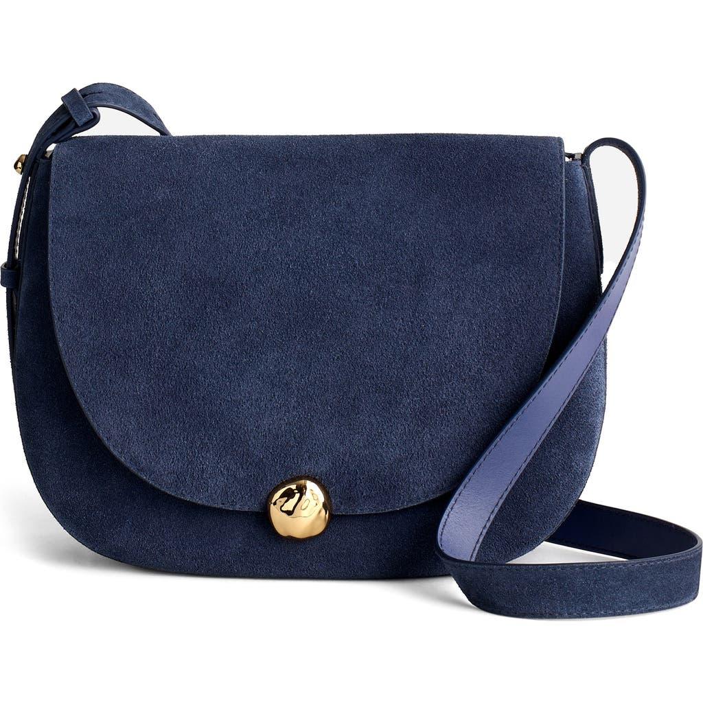 Madewell The Dakota Large Saddle Bag in Blue Lyst