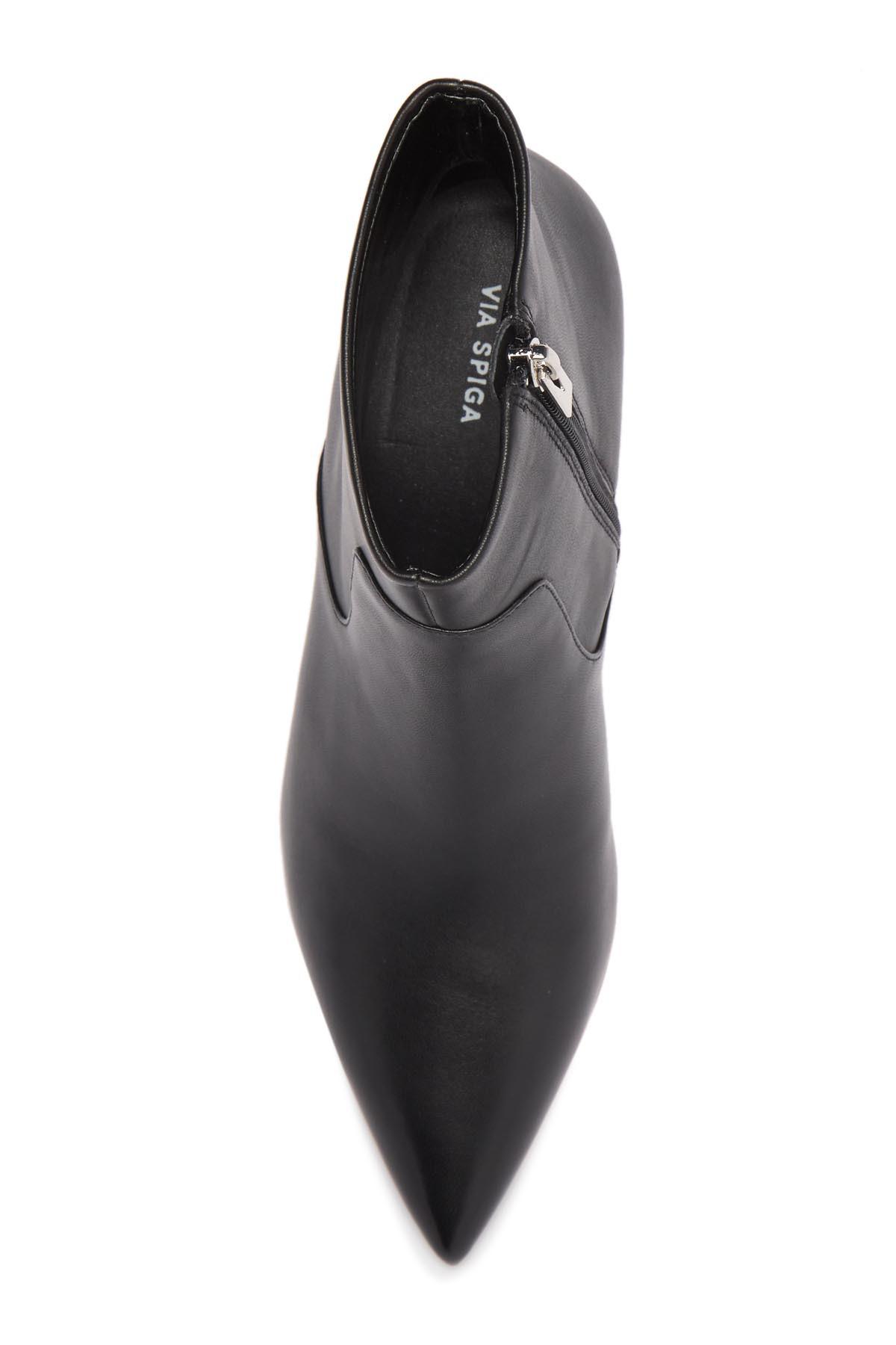 via spiga maggie pointed toe bootie