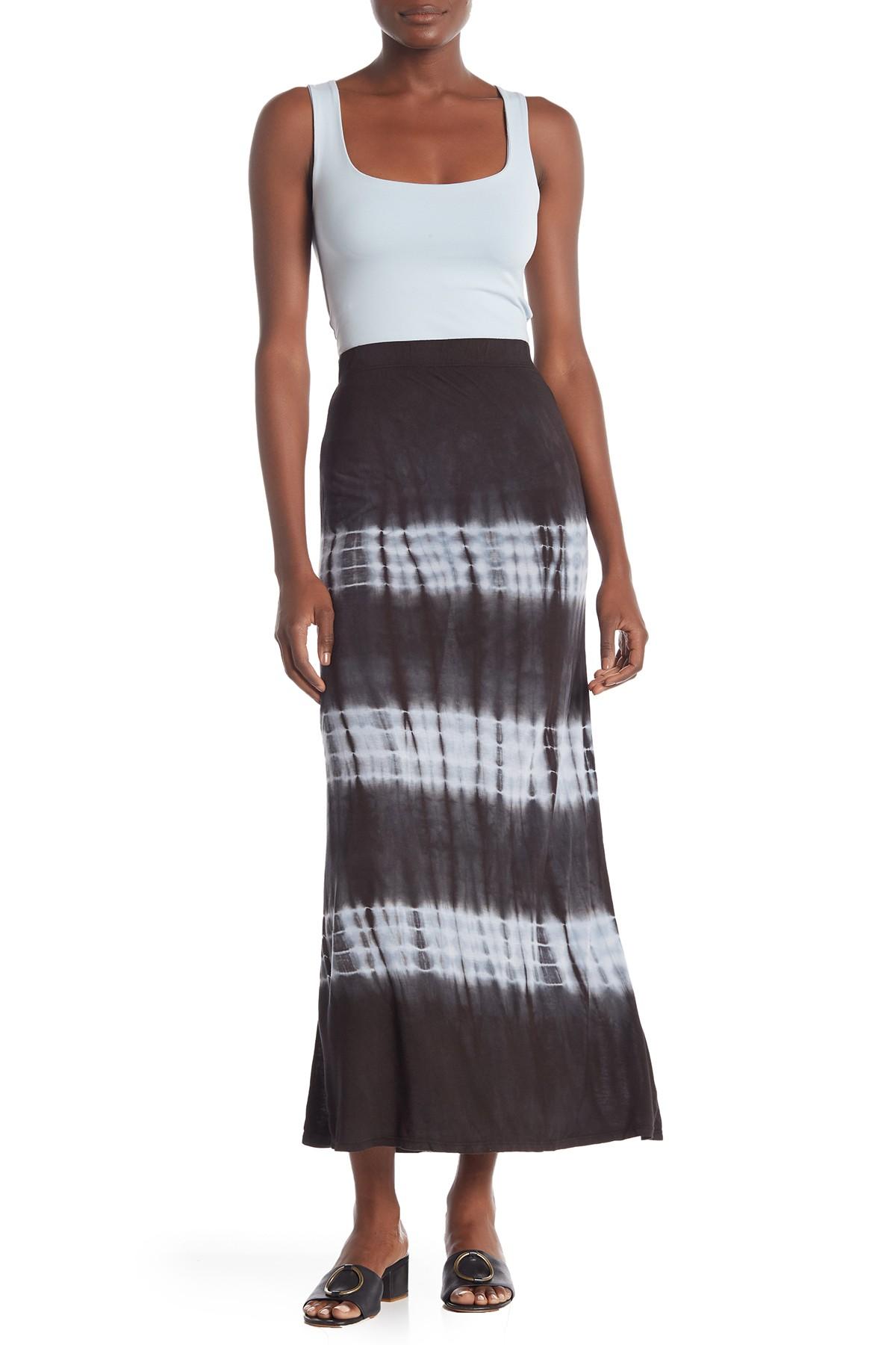 Go couture tie dye maxi skirt Clearance