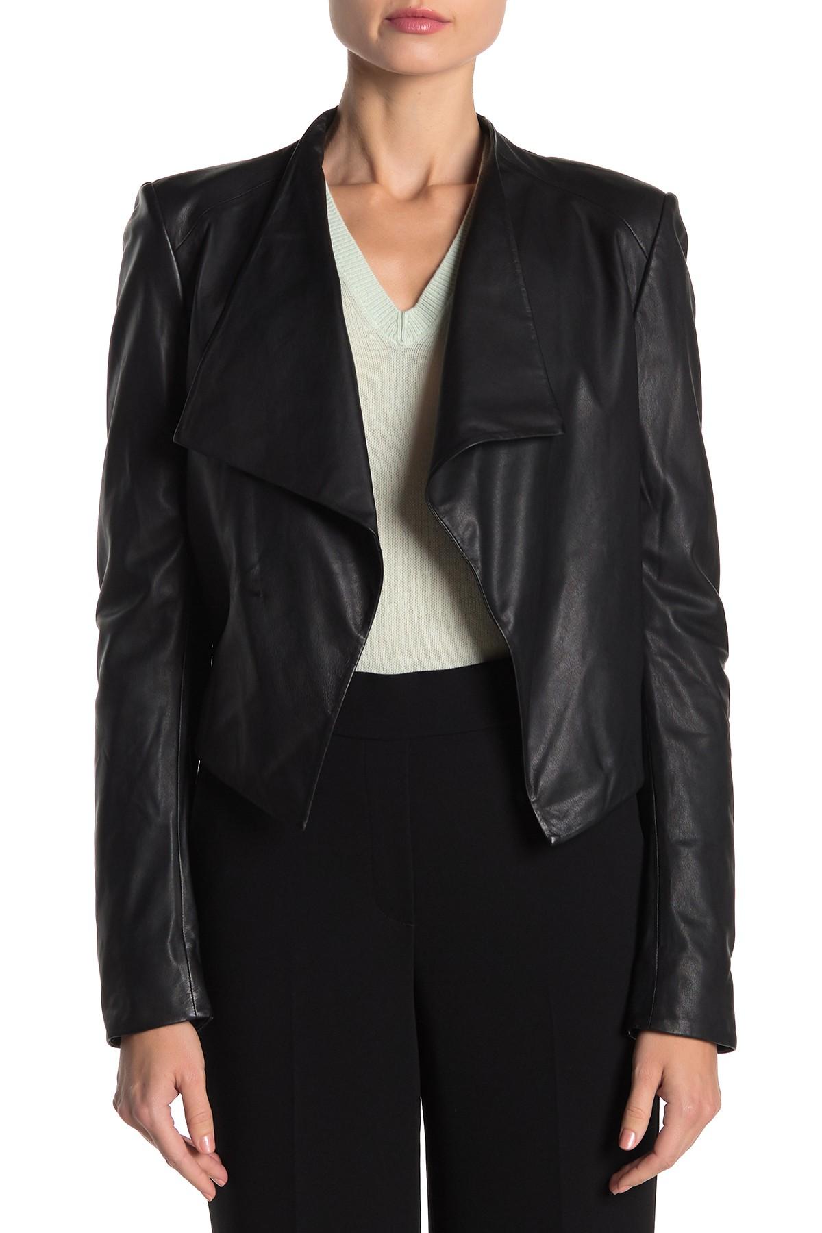 theory lambskin leather jacket