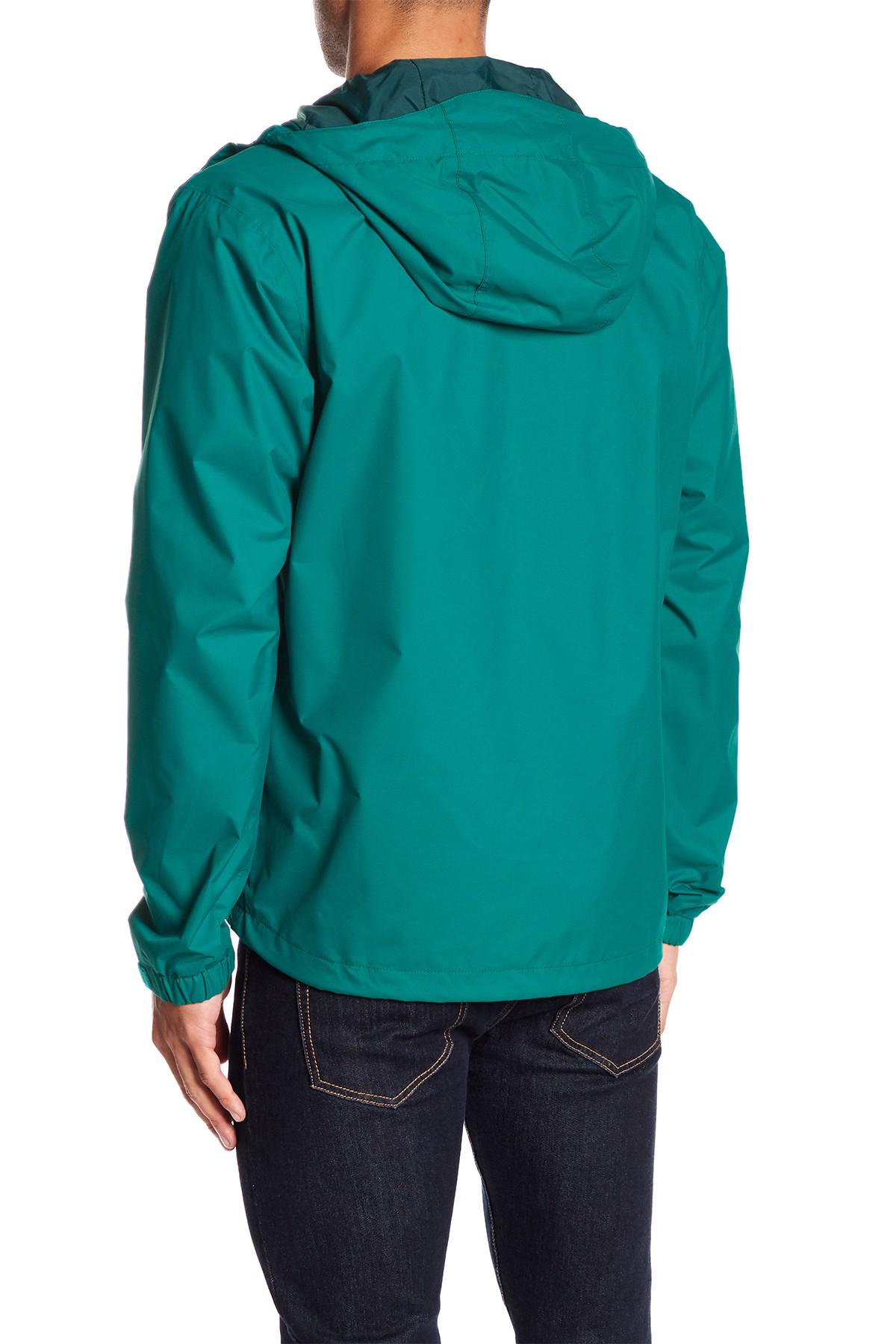 Helly Hansen Synthetic 'vancouver' Packable Rain Jacket in Green for