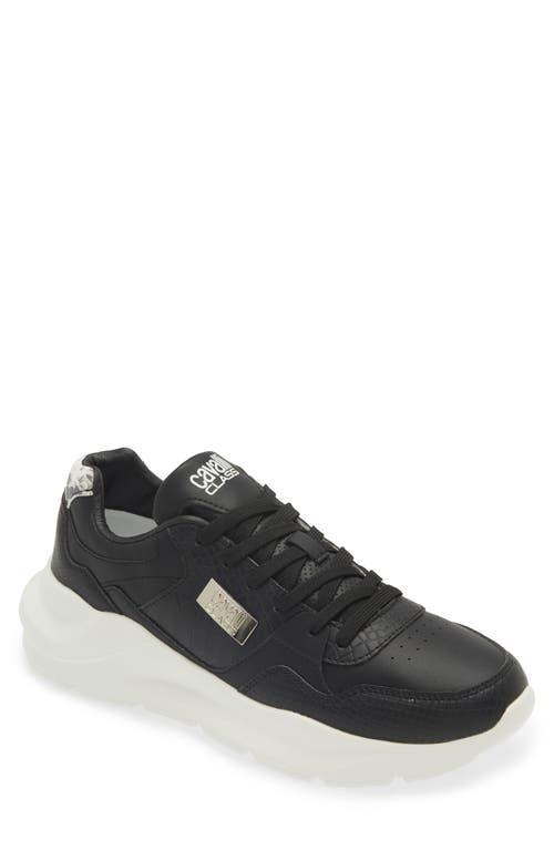 Roberto Cavalli Cavalli Class Chunky Runner Shoe in Black