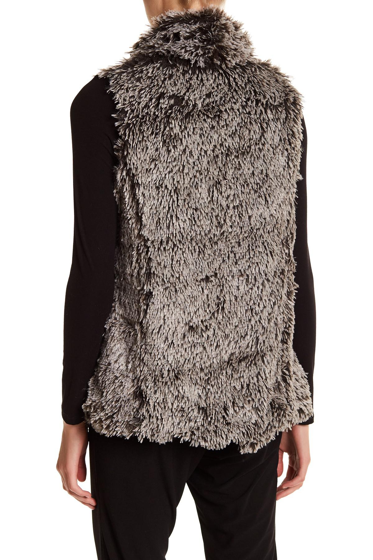 Democracy fur vest Clearance