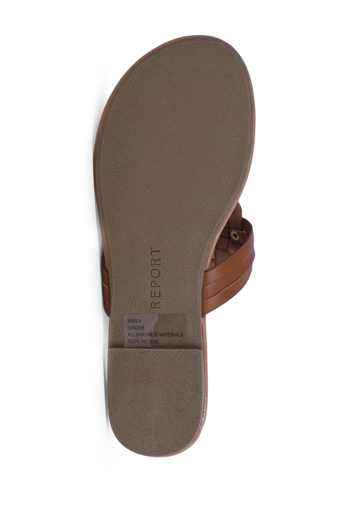 report ginger sandal