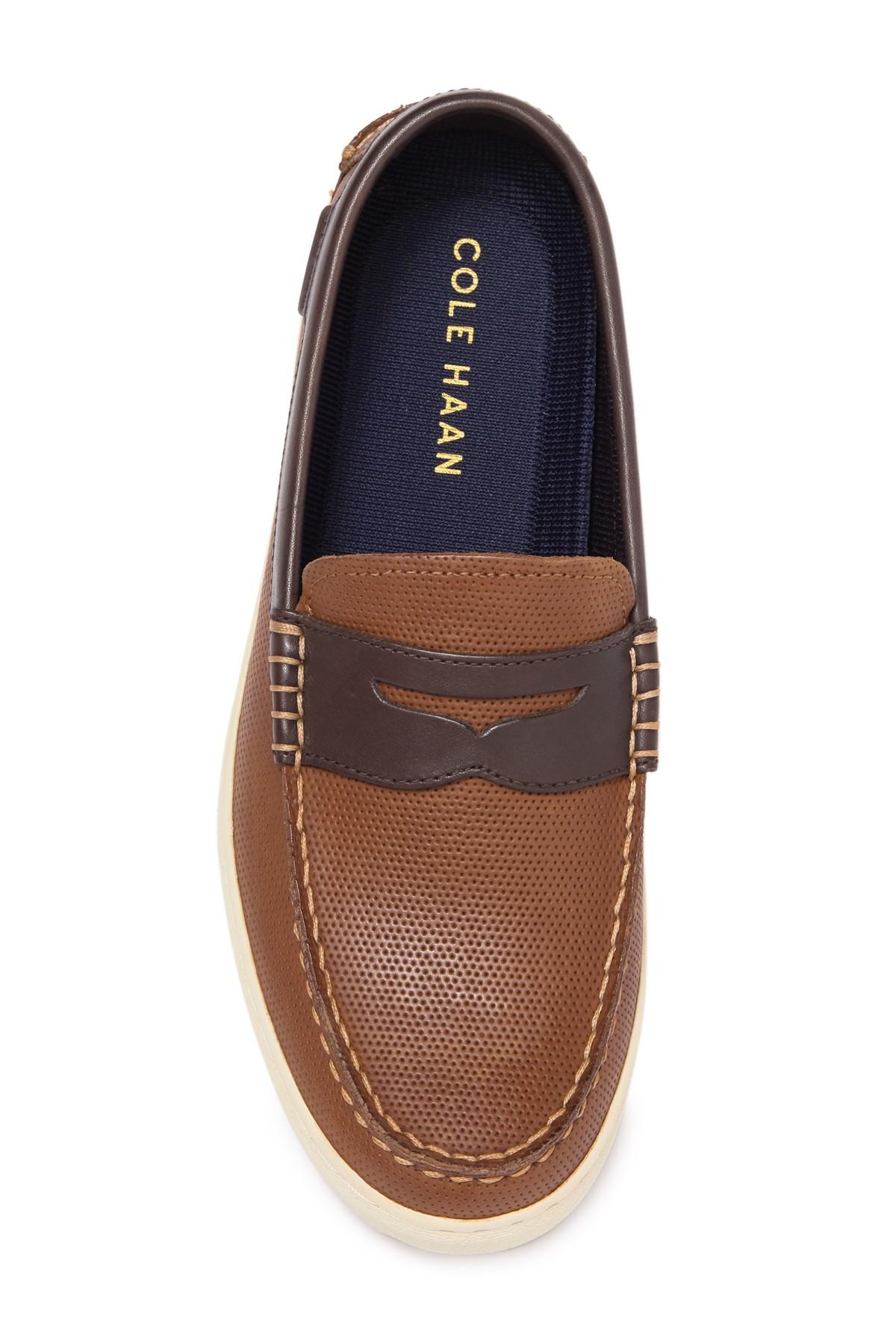 Cole Haan Nantucket Ii Leather Loafer in Brown for Men - Lyst