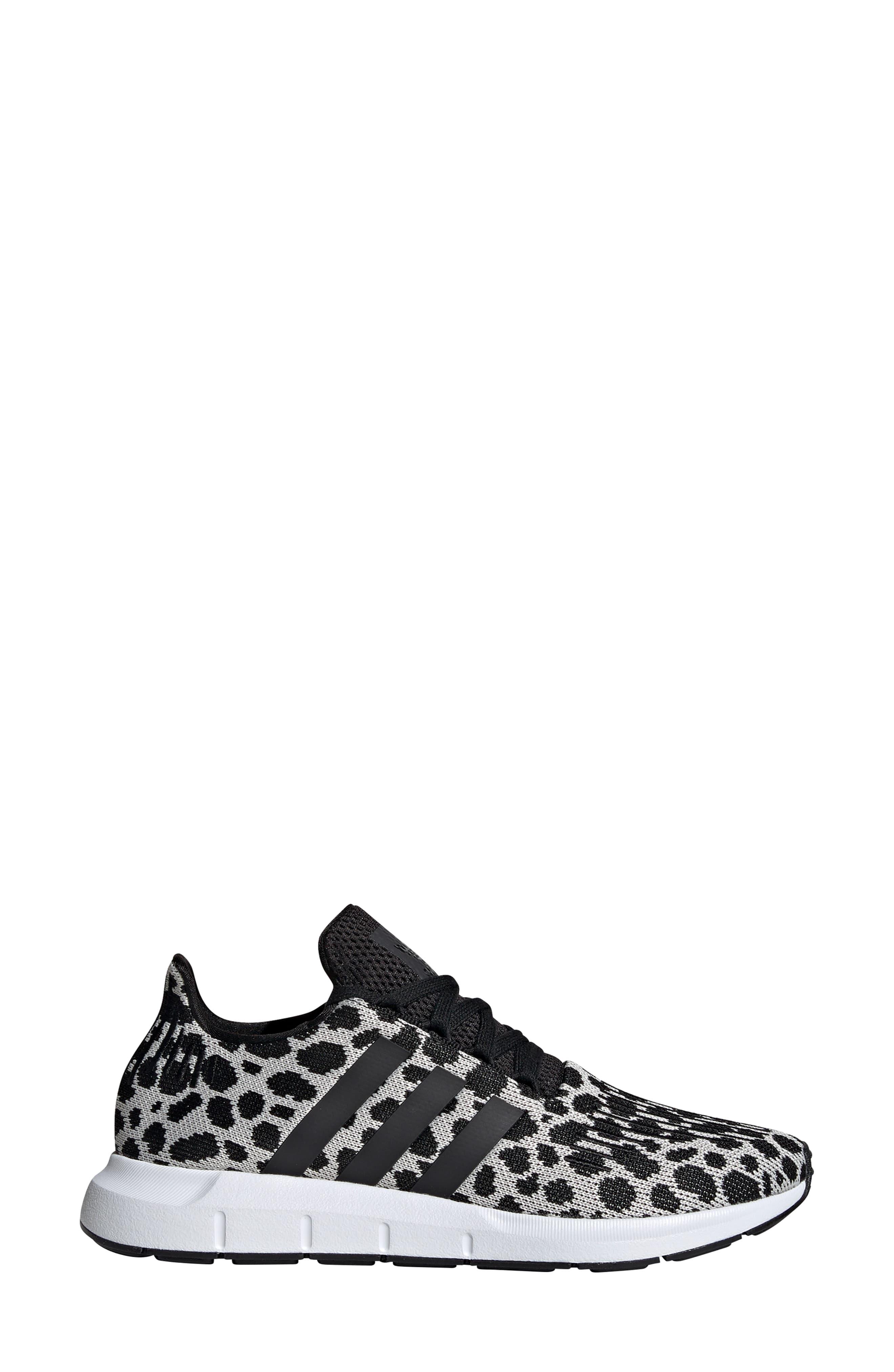 adidas Rubber Swift Run Sneaker in White, Black (Black) | Lyst