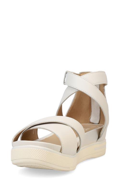 Eileen Fisher Sally Wedge Sandal in Natural Lyst