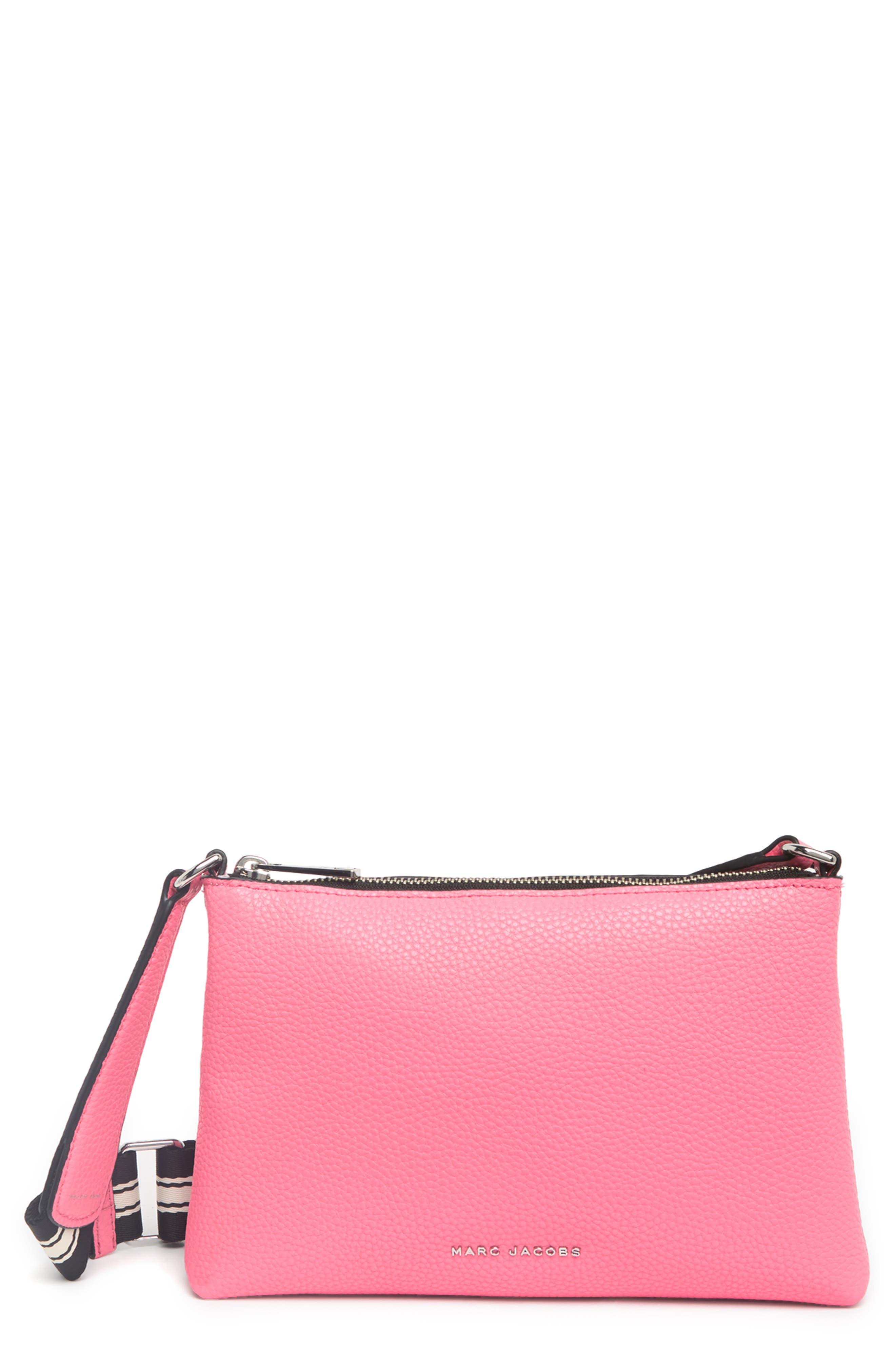 NORDSTROM Womens Fuchsia Pink Genuine Leather Handbag Purse | eBay