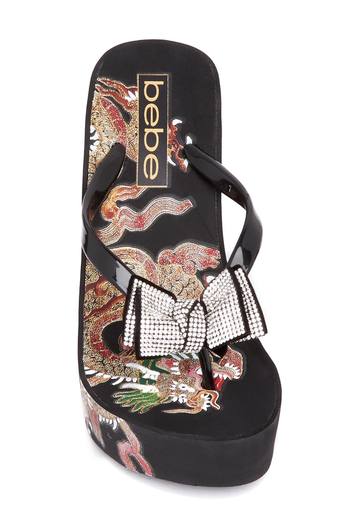 bebe alaya wedge sandal