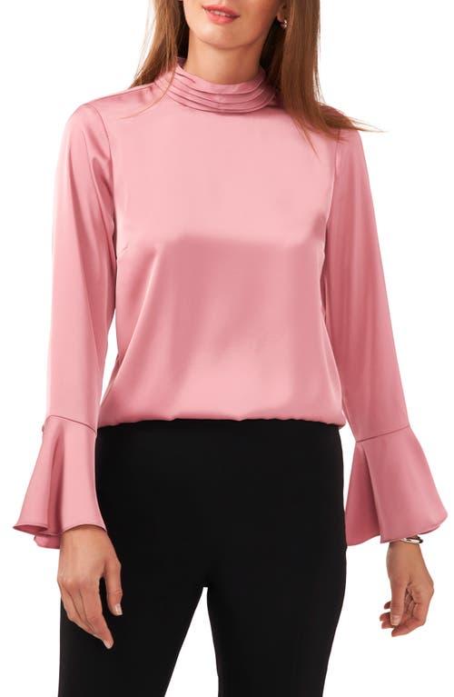 halogen ruffle neck blouse