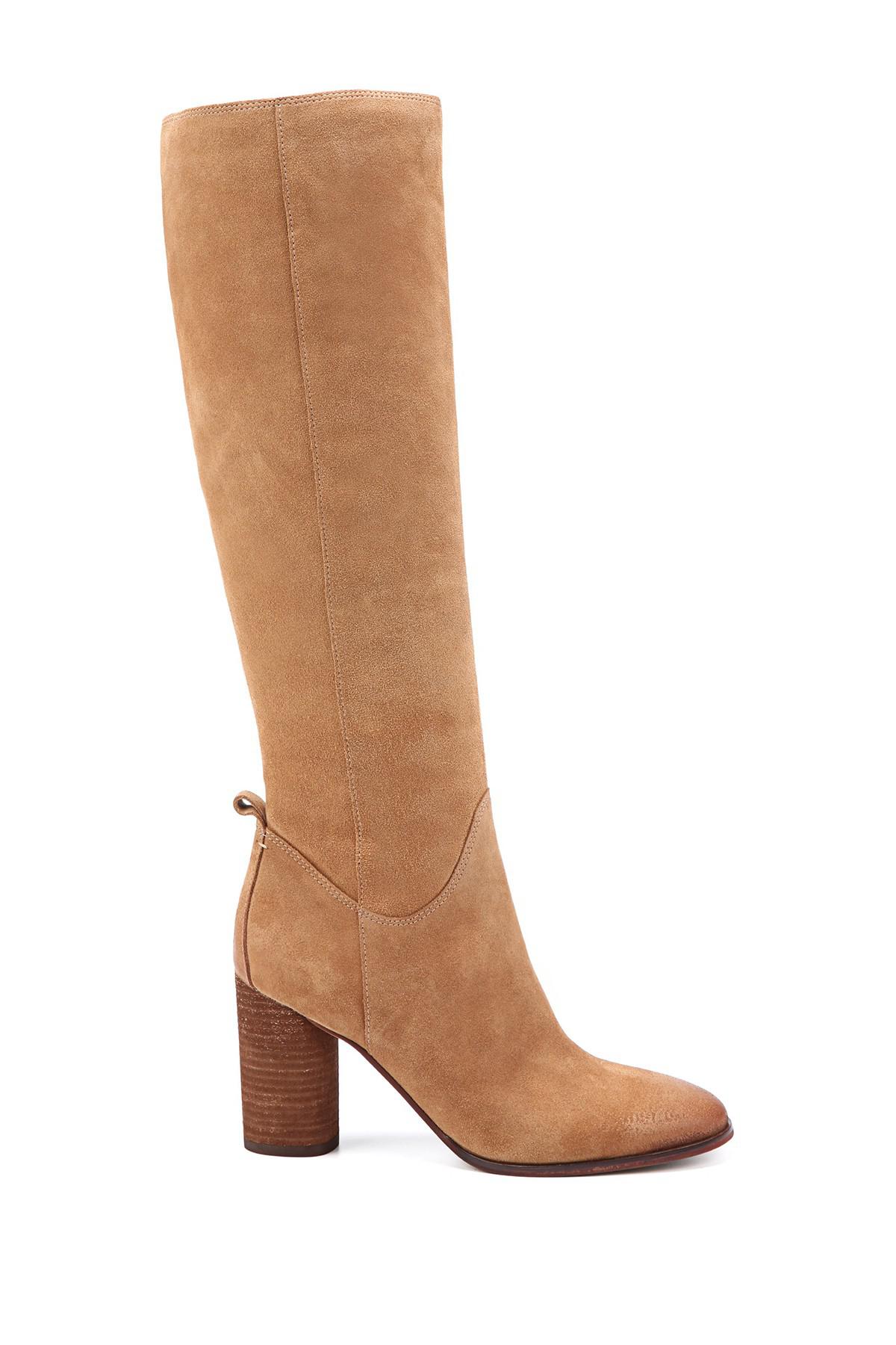 sam edelman camellia tall boot camel