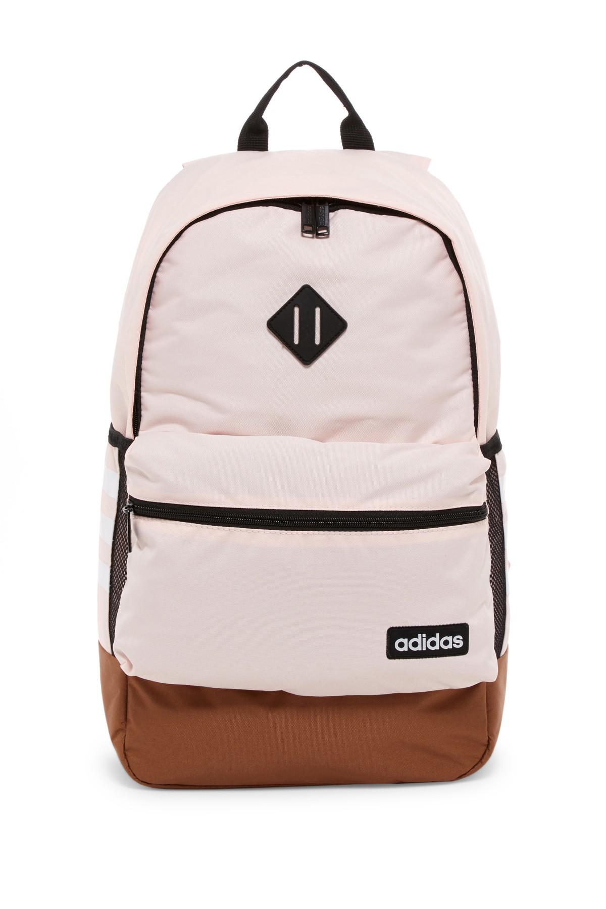 adidas classic 3s backpack pink