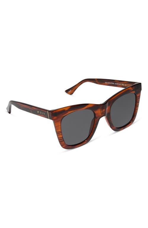 DIFF 50Mm Talia Square Sunglasses in Brown | Lyst display picture 1