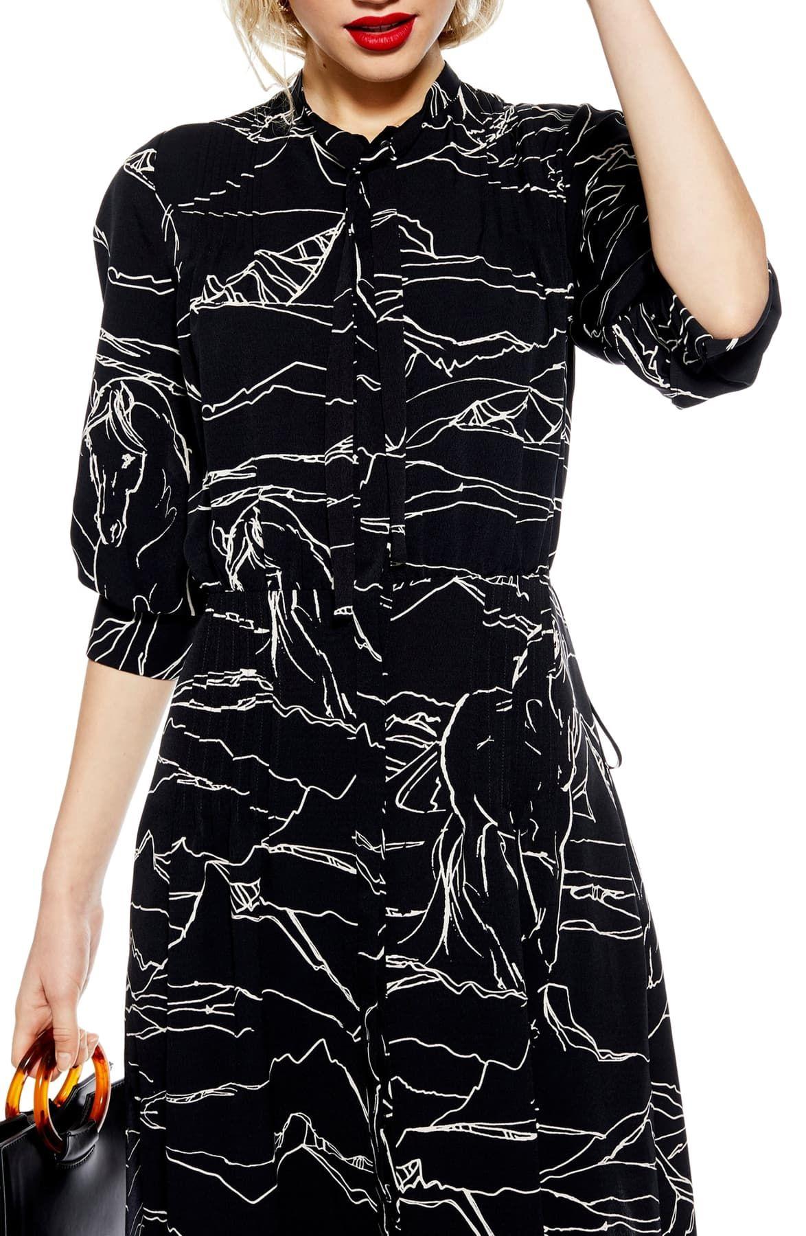 topshop horse dress