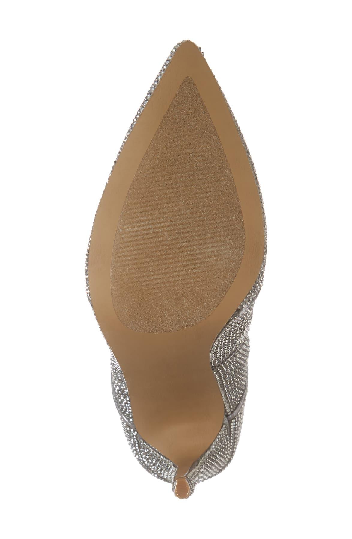 Winona metallic rhinestone booties deals
