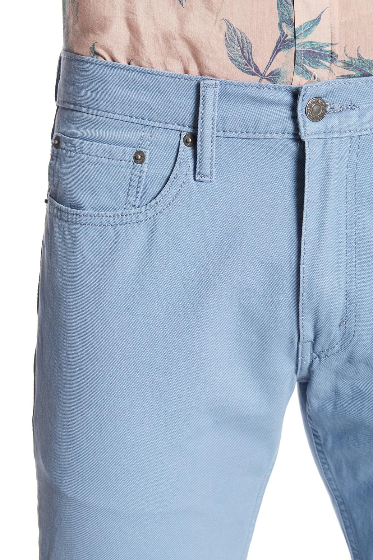Download Levi's Denim 502 Regular Tapered Mock Blue Warp Stretch Jeans - 30-32" Inseam for Men - Lyst