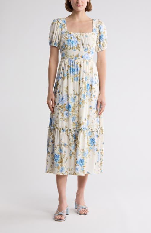 slim fit dress slacks Floral Lace Midi Dress main image 1