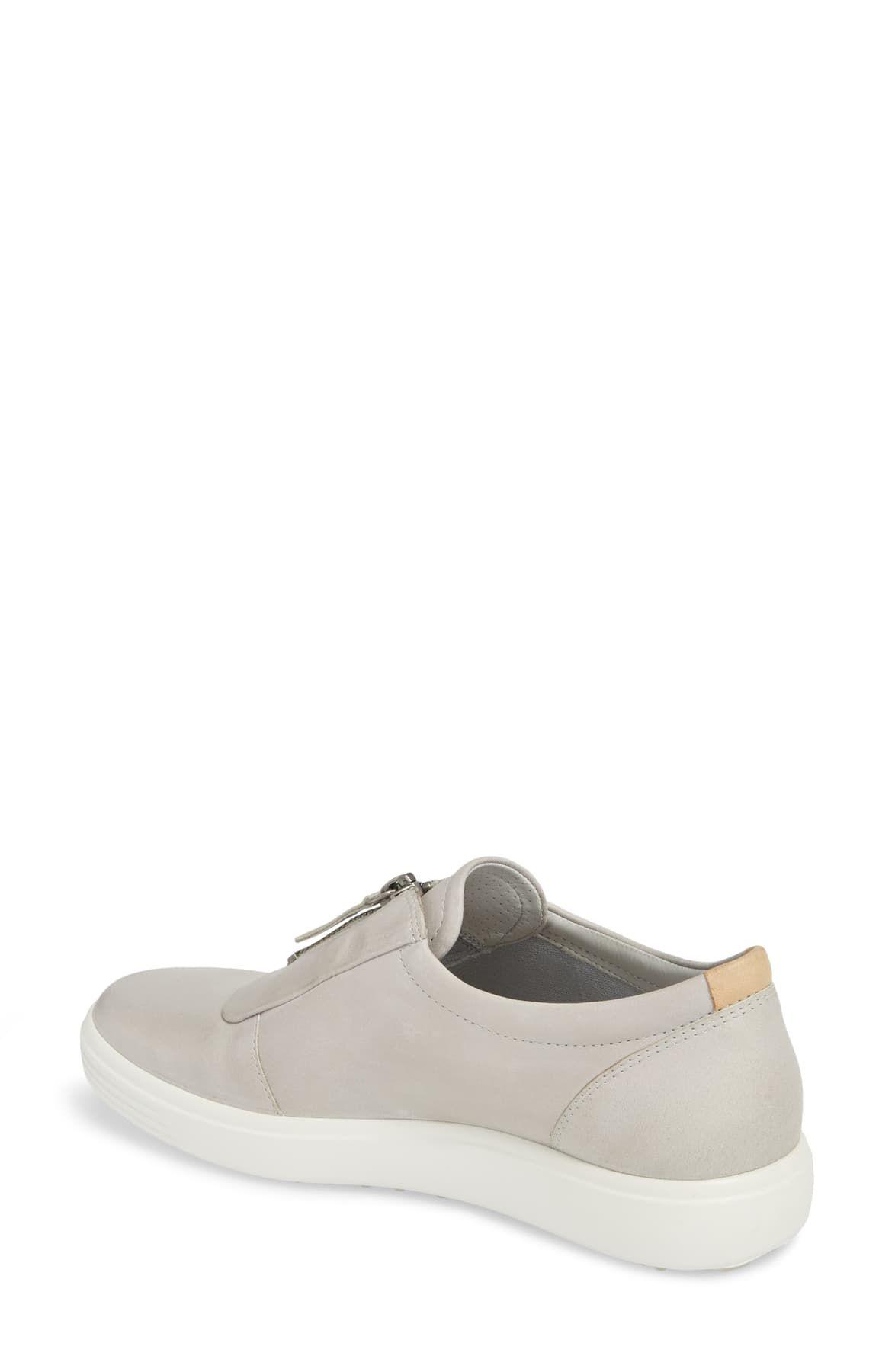 ecco soft 7 center zip sneaker