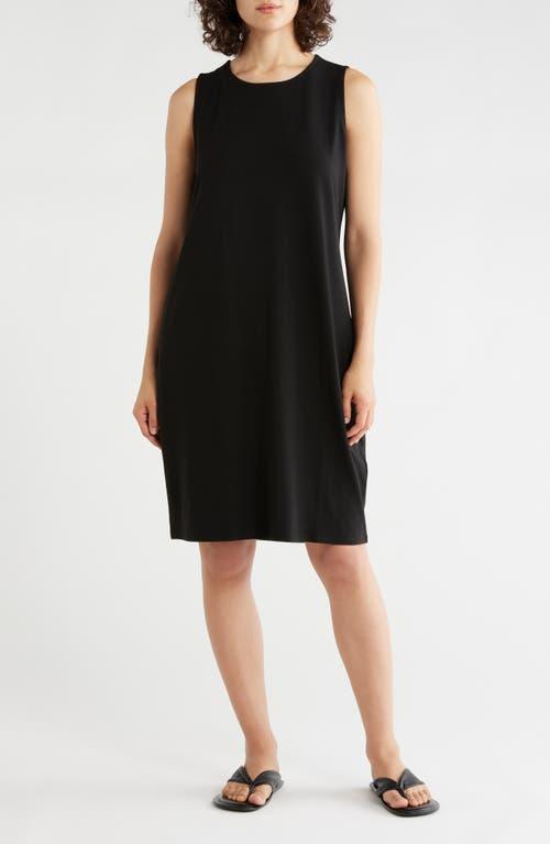 eileen fisher jersey shift dress Eileen Fisher Sleeveless Jersey Shift Dress