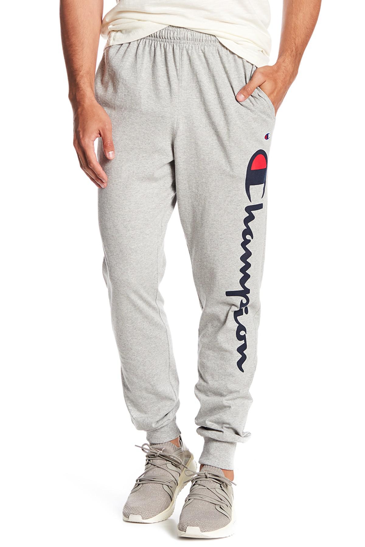 champion classic jersey joggers