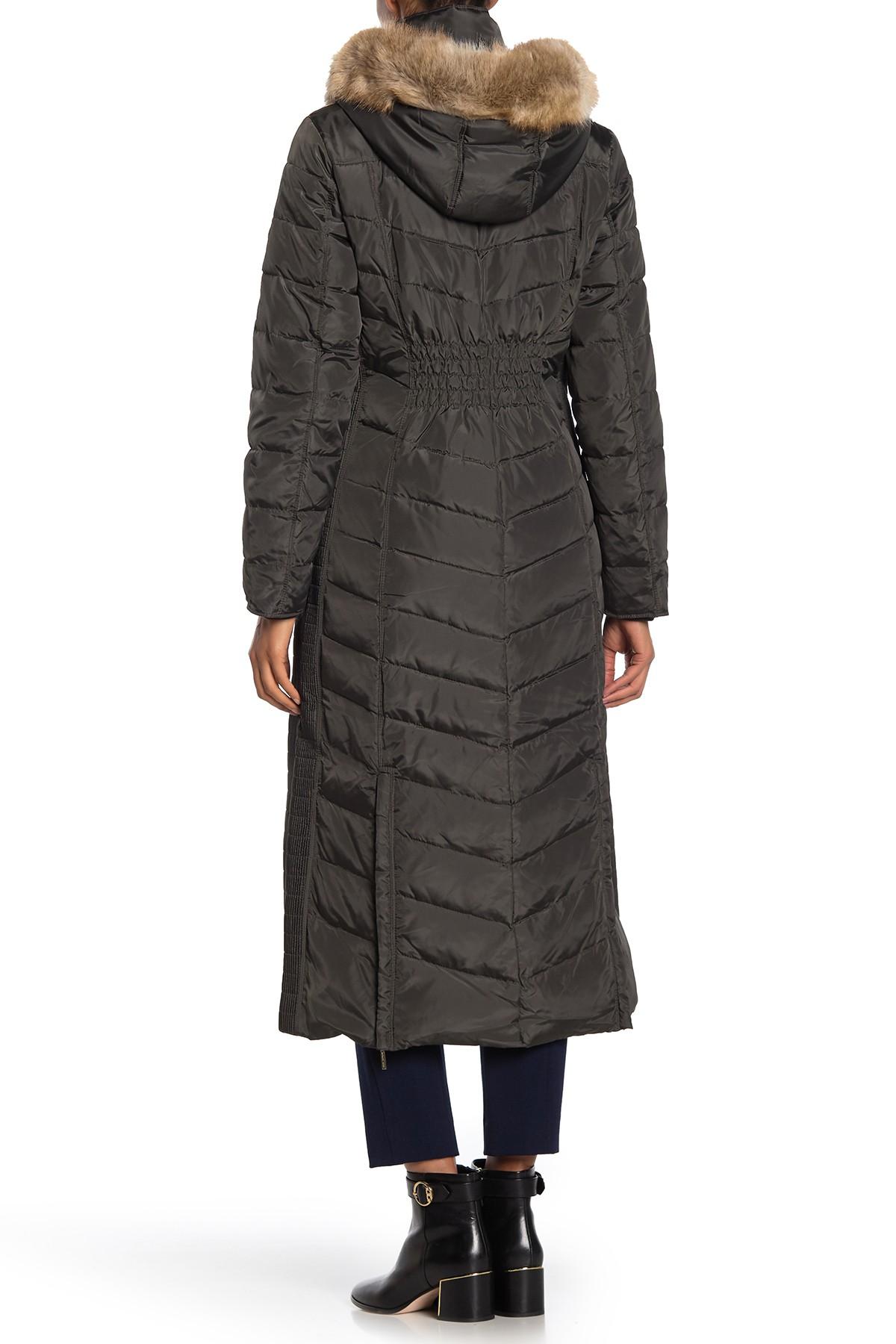 maxi down puffer coat