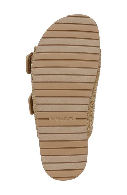 Vince Griffith Slide Sandal in Brown | Lyst display picture 1