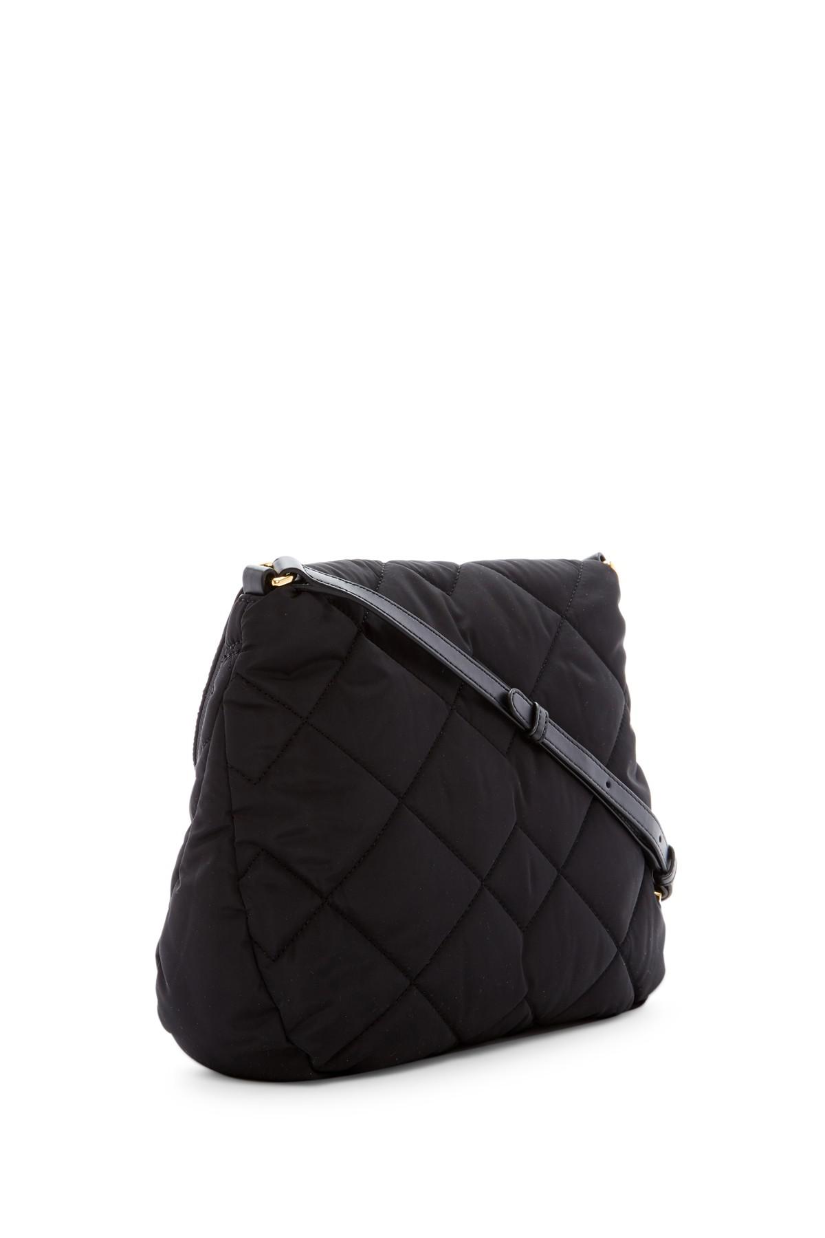 Lyst - Marc Jacobs Quilted Nylon Messenger Bag in Black