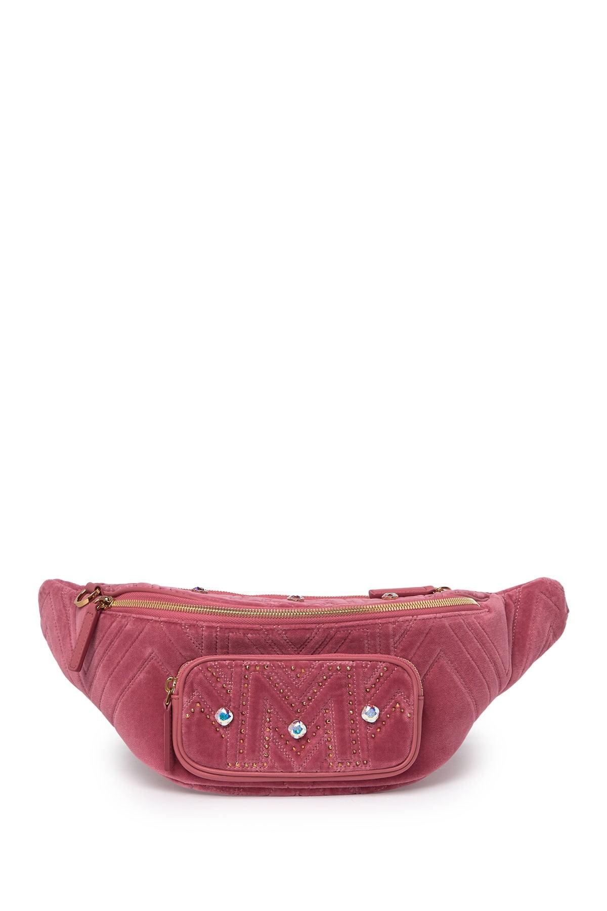 Mcm pink fanny pack sale
