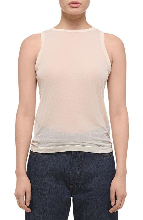 トップス HELMUT LANG See-through tank top Helmut Lang Two-Way Semi-Sheer Cotton Tank | Saks Fifth Avenue