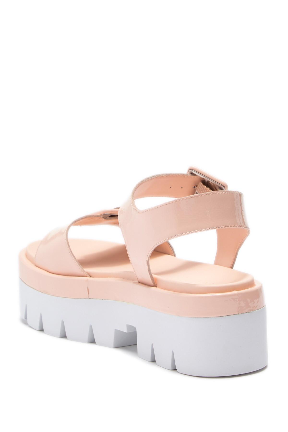 kendall and kylie wave platform sandals