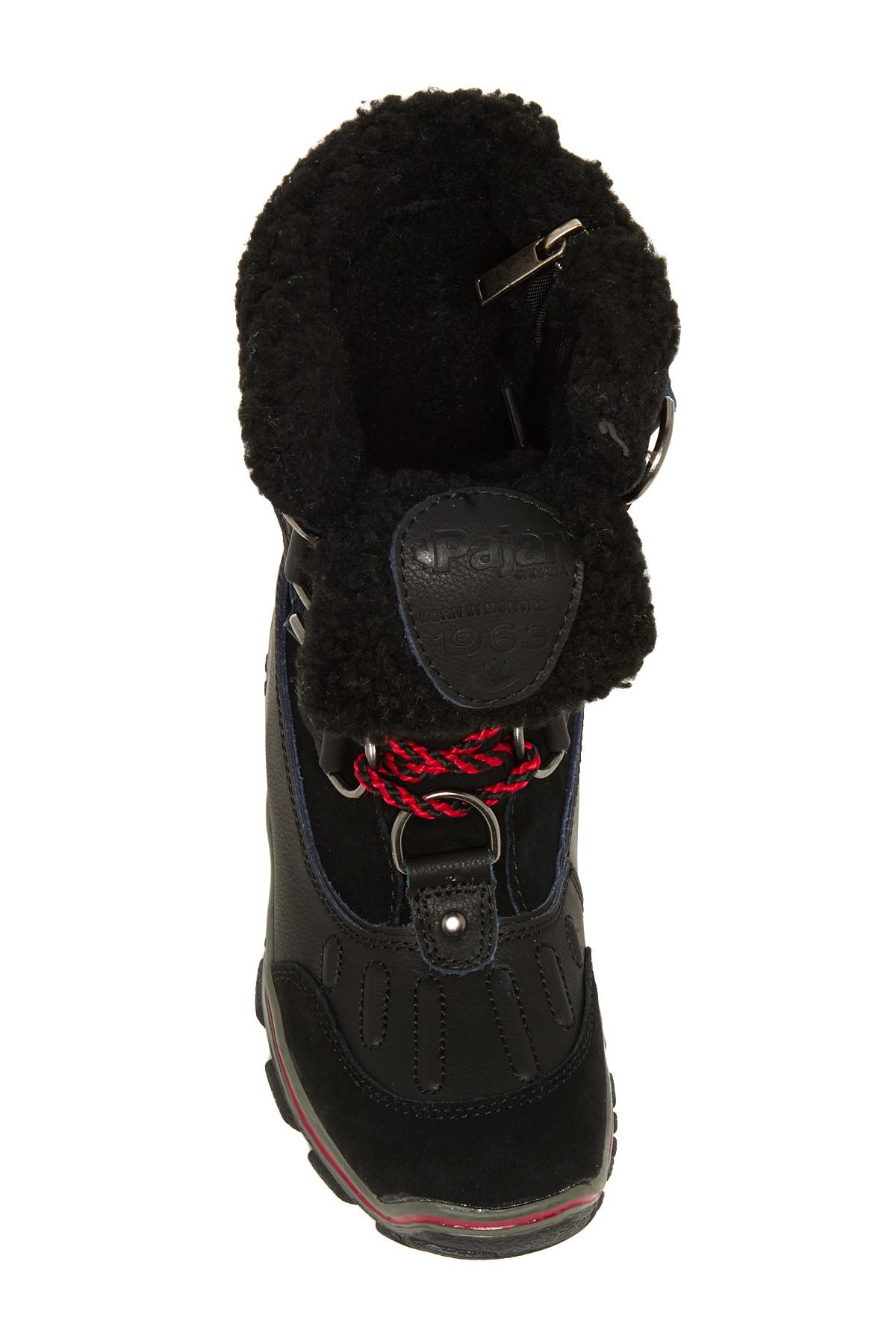 pajar temoen faux fur lined waterproof boot