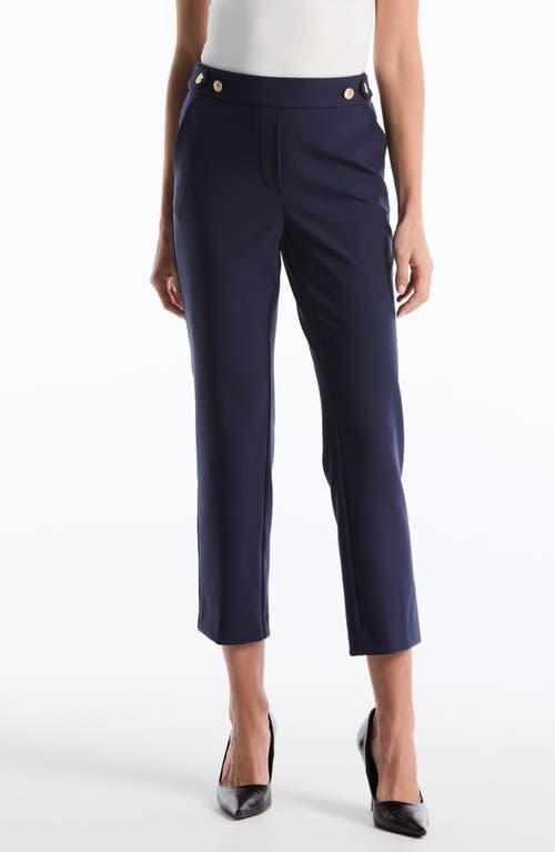 Pantalon De Bureau Femme à Carreaux Laundry By Shelli Segal - Taille 10 - Neuf Avec Étiquettes - 86% Polyester 14% Élasthanne
