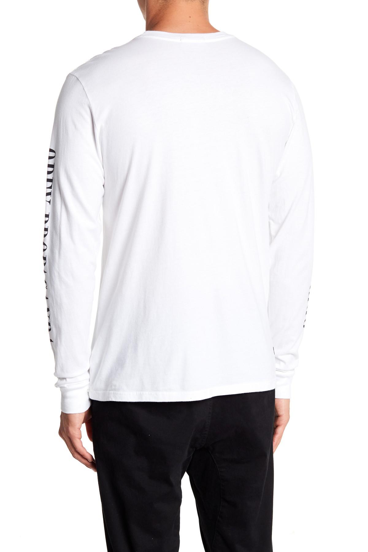 Long Sleeve Shirt in White for Men 