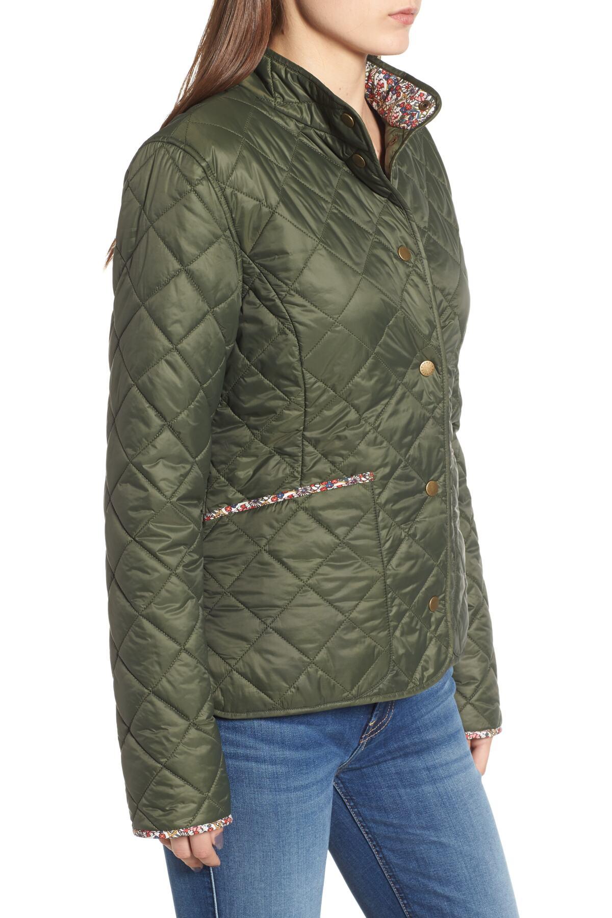 Barbour X Liberty Evelyn Quilted Jacket 