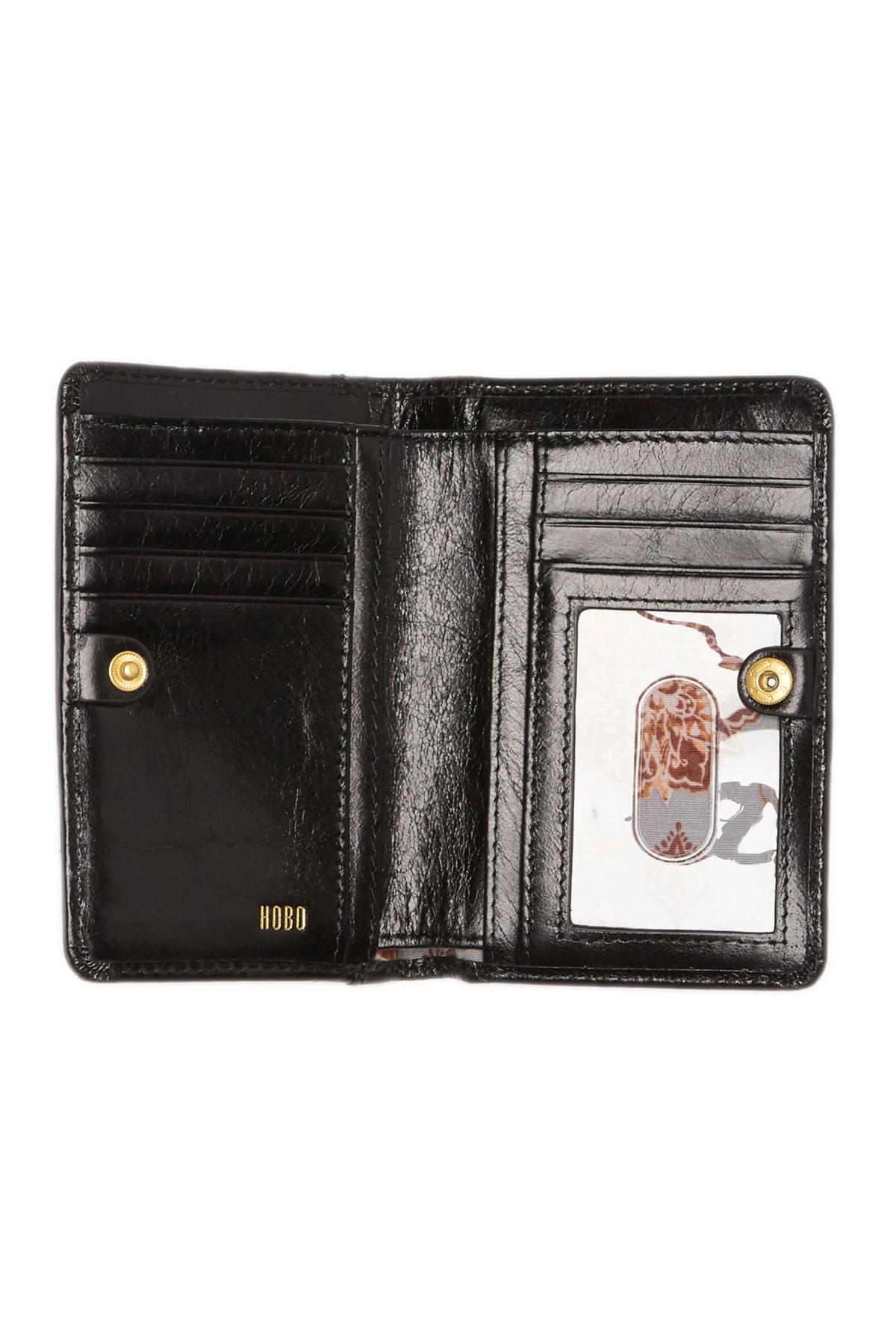 Hobo Loral Leather Wallet in Black Lyst