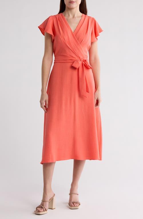 【DKNY】フラッタースリーブ プリント ドレス DKNY Flutter Sleeve Dresses for Women | Lyst
