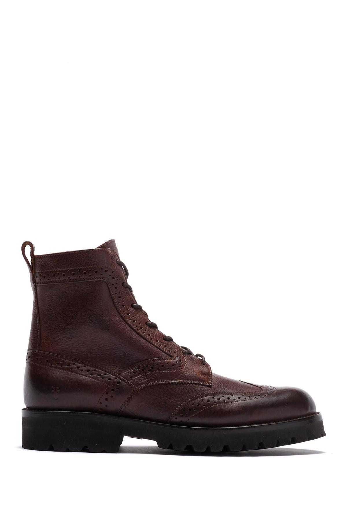 frye earl wingtip boot