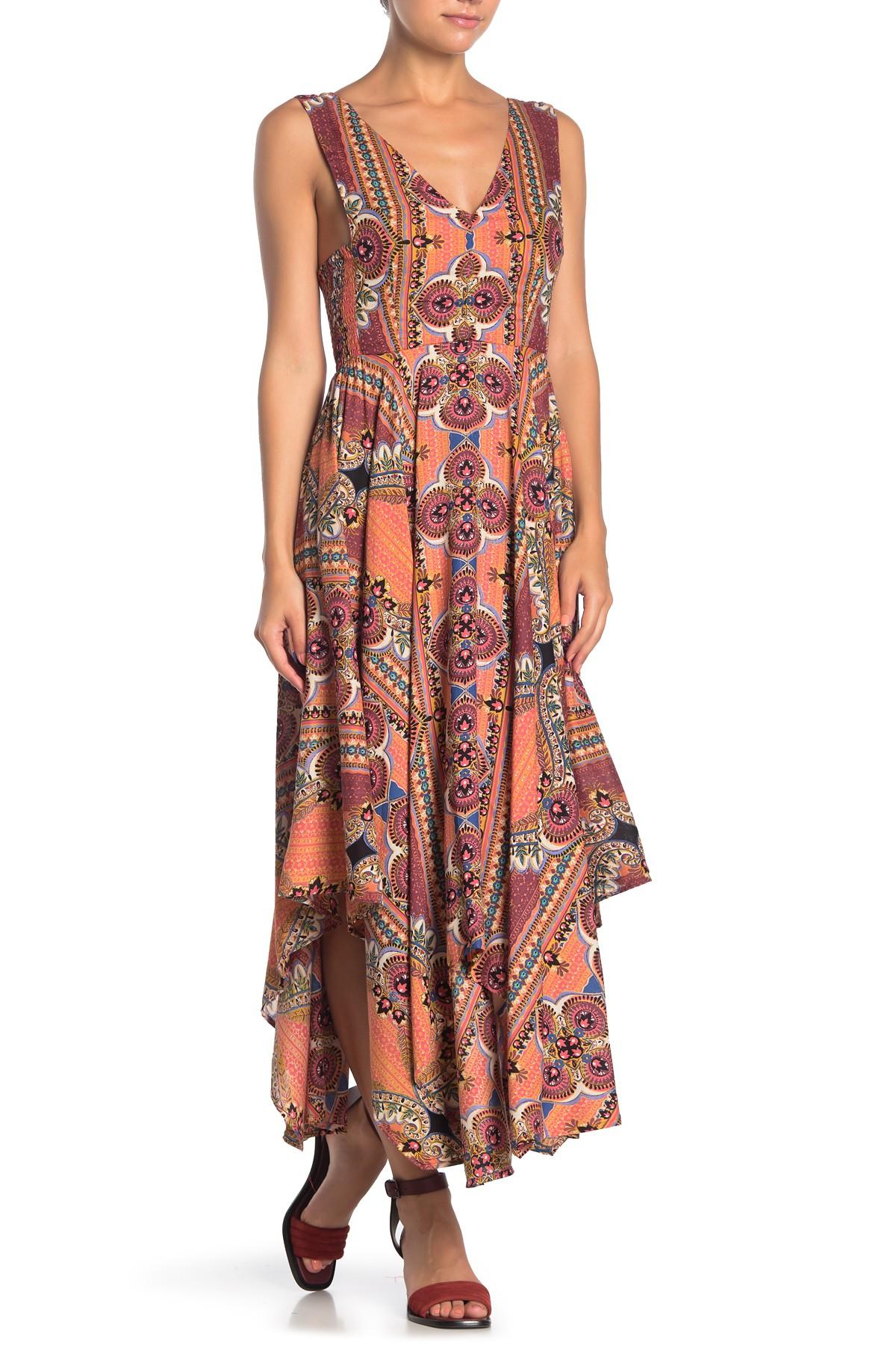 deep v sun dress
