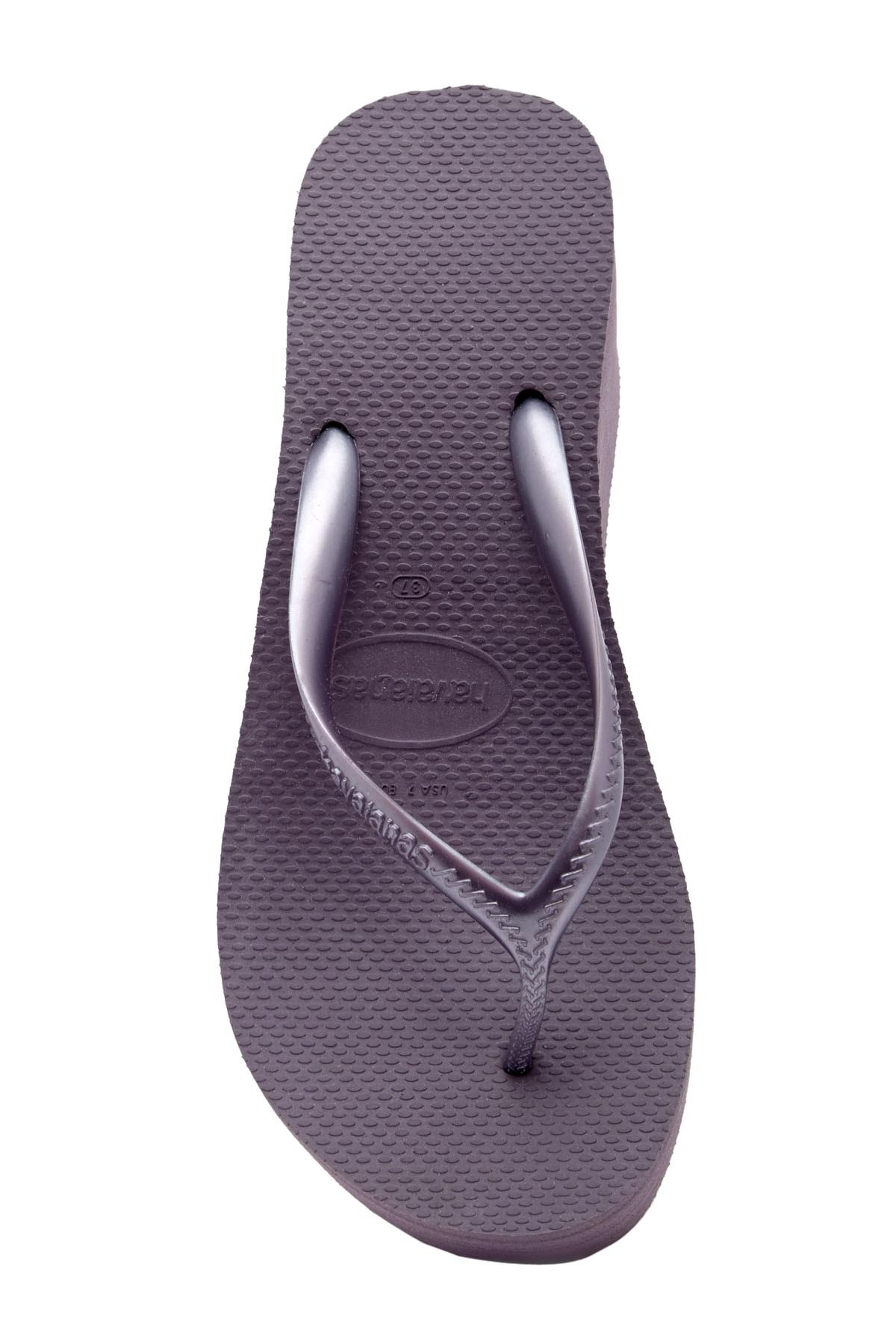 havaianas platform wedge