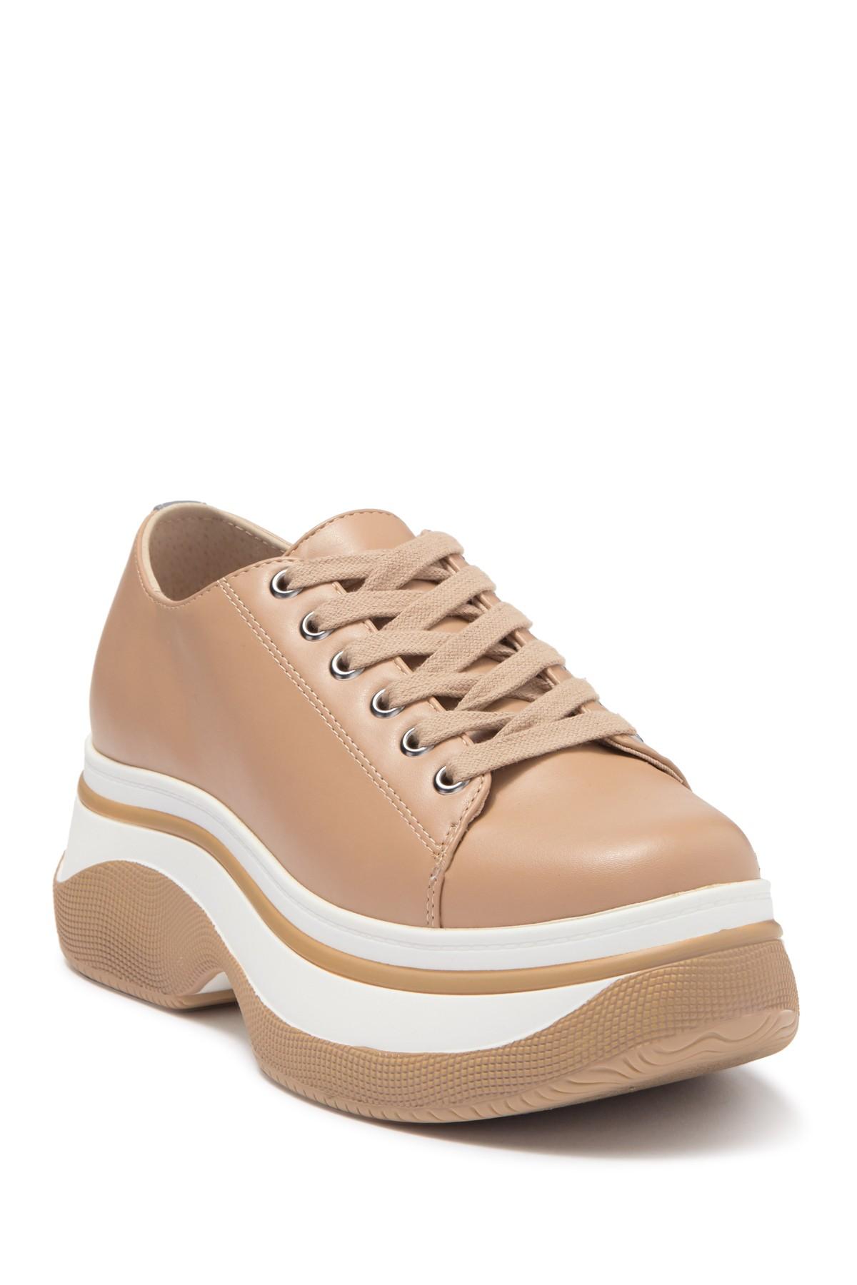 Steve madden flare platform sneaker Clearance
