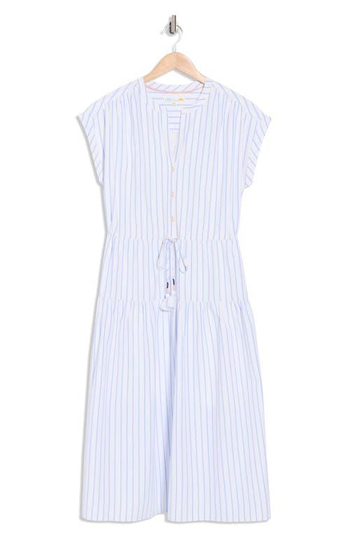 c&c california shirt dress C & C California Button Down Shirt Dress Striped & Pockets Midi. Size  Small. B64