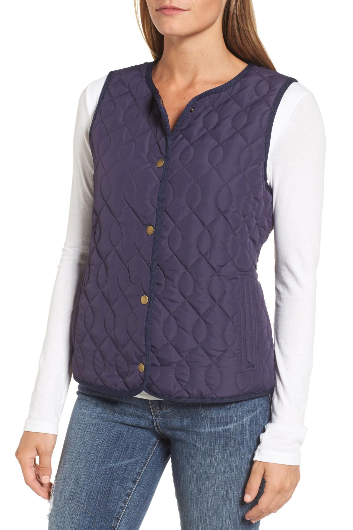 collarless vest