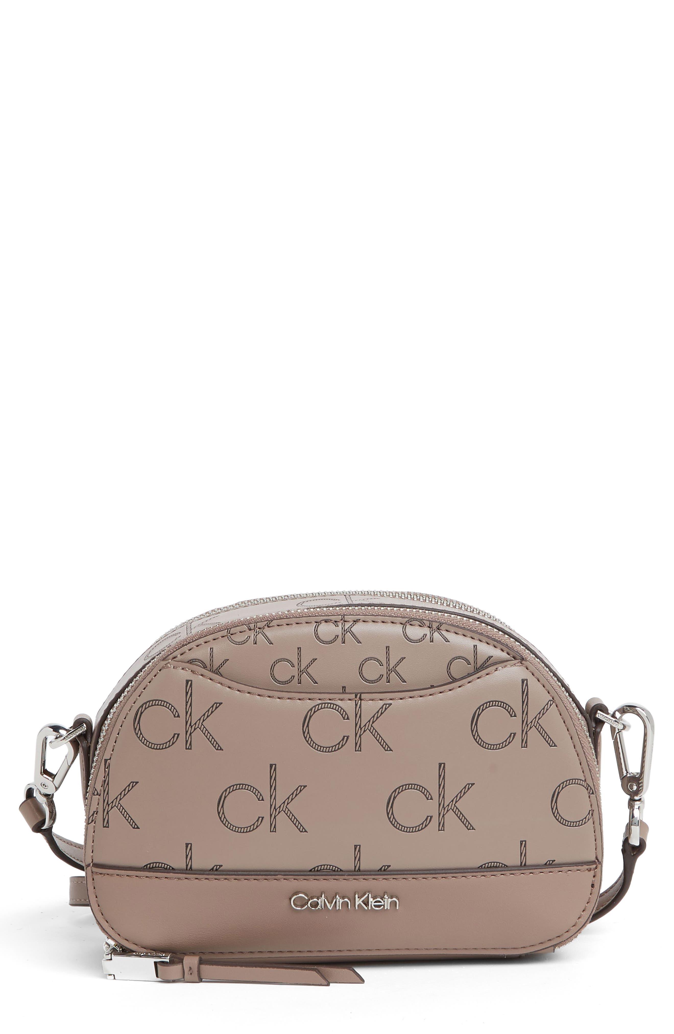 Calvin Klein Ashley Crossbody Bag in Gray Lyst