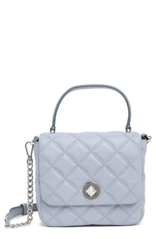 Kate Spade Natalia Quilted Square Crossbody Bag in Blue Lyst