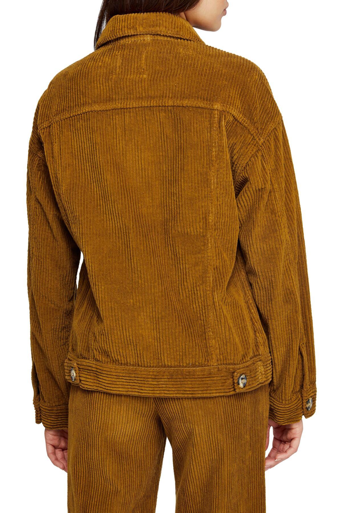 BDG Urban Outfitters Western Corduroy Jacket in Yellow Lyst